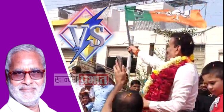 गिरीश महाजनांच्या विजयाचा कार्यकर्त्यांमध्ये प्रचंड जल्लोष ; २६८८५ मतांची लिड