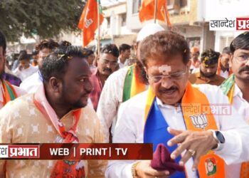 आ. राजूमामा भोळे यांना मुस्लिम समाजातर्फे शुभेच्छा