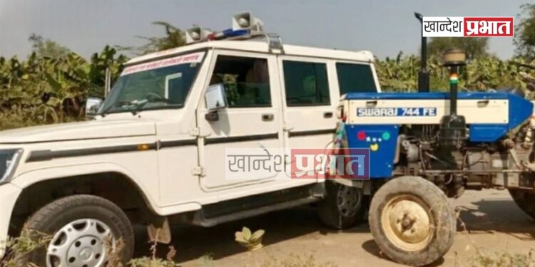 वाळूमाफियांनी चक्क तहसीलदारांच्या वाहनाला दिली धडक