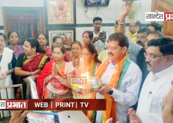 देवेंद्र फडणवीस मुख्यमंत्री व्हावे यासाठी हनुमंताला साकडे