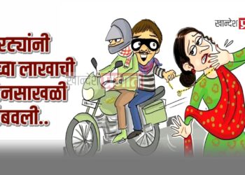 पत्ता विचारत वृद्धेची सोनसाखळी लांबवली ; जळगावातील घटना