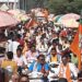 नागरिकांच्या प्रचंड प्रतिसादात आ. राजूमामा भोळे यांची वाहन रॅली