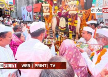 शेंदुर्णीतील रथोत्सवात मंत्री महाजन, खोडपे सर यांची उपस्थिती