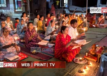 संत ज्ञानेश्वर चौकात ‘दीपोत्सव’ सोहळा रंगला 