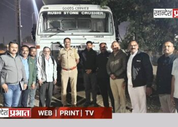 चोरी गेलेला डंपर शोधण्यात एमआयडीसी पोलिसांना यश