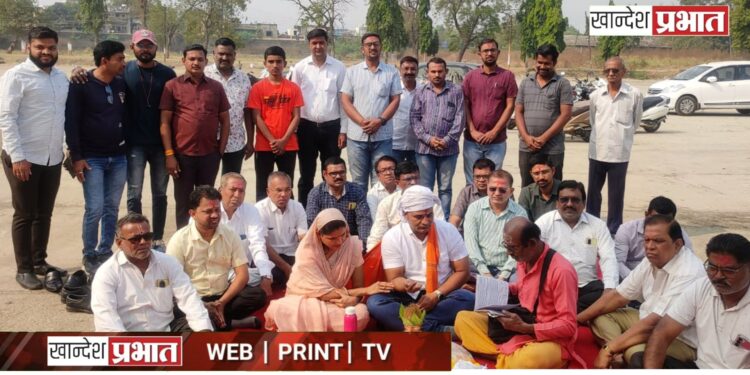 राज्यस्तरीय वधू-वर पालक परिचय मेळाव्याच्या स्थळाचे भूमीपूजन