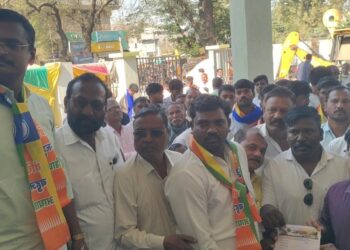 वंचित बहुजन आघाडीतर्फे परभणी घटनेचा जामनेरात निषेध