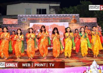 शिरसोली येथे विवेकानंद इंग्लिश स्कूलच्या स्नेहसंमेलनात विद्यार्थ्यांचे कलाविष्कार