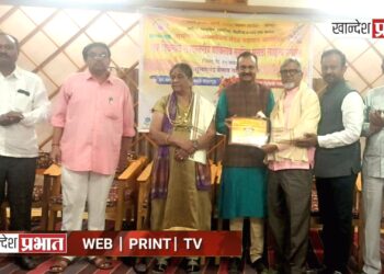 विद्रोही कवी साहेबराव मोरे यांना सूर्योदय शब्ददीप गौरव पुरस्कार