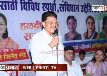 संविधानाचे पावित्र्य जपणे म्हणजे संविधानिक मूल्यांचे आचरण करणे.. – आ. सुरेश भोळे