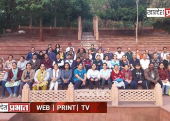 नवीन वर्षाच्या आनंददायी पहाटेची अनुभूती ; गांधी रिसर्च फाऊंडेशनतर्फे ‘ब्लिस वॉक’