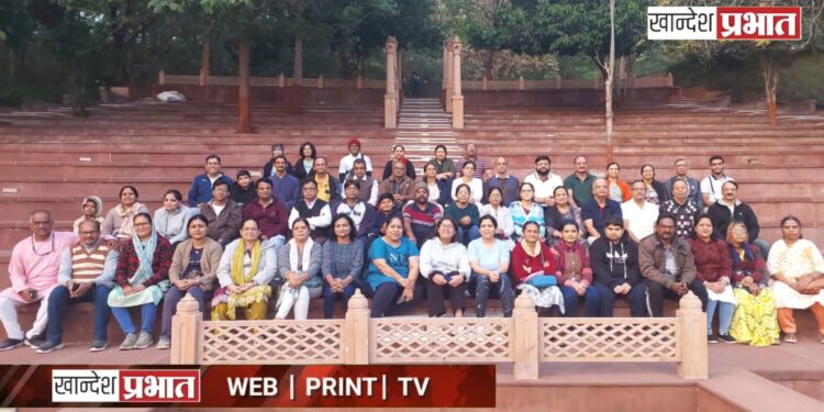 नवीन वर्षाच्या आनंददायी पहाटेची अनुभूती ; गांधी रिसर्च फाऊंडेशनतर्फे ‘ब्लिस वॉक’