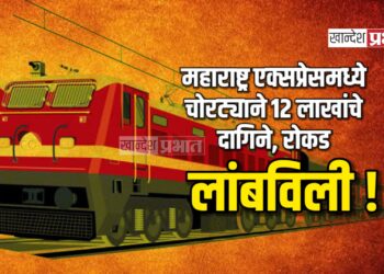महाराष्ट्र एक्सप्रेसमध्ये चोरट्याने १२ लाखांचे दागिने, रोकड लांबविली !