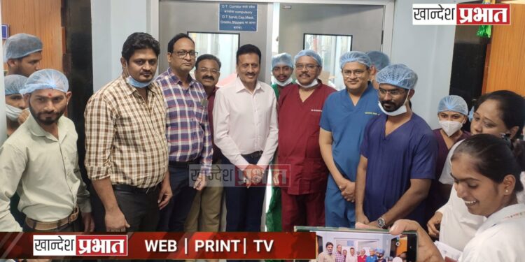 मुंबईच्या डॉक्टरांची सेवा मिळाल्याने रुग्णांना दिलासा.. – ना. गिरीश महाजन