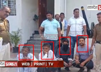 मोटरसायकल चोरट्यांच्या आवळल्या मुसक्या ; जामनेर पोलीसांची कामगिरी