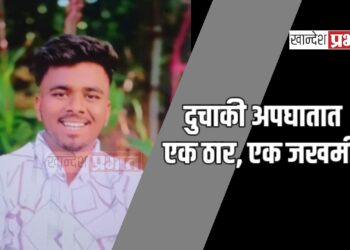 बारावी परीक्षेची बैठक व्यवस्था पाहण्यासाठी येणाऱ्या तरुणांचा अपघात