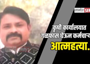 कृषी कार्यालयात गळफास घेऊन कर्मचाऱ्याची आत्महत्या
