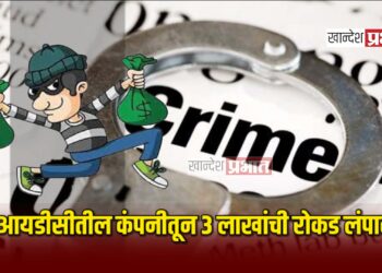 एमआयडीसीतील कंपनीतून ३ लाखांची रोकड लंपास