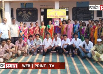 मालदाभाडी हायस्कूल येथे बहिणाबाईंच्या कवितांचा जागर