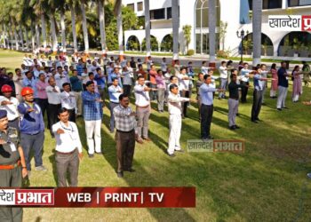 जैन इरिगेशन सिस्टीम्सच्या आस्थापनांमध्ये राष्ट्रीय सुरक्षा सप्ताह साजरा