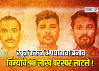 खून करून अपघाताचा बनाव ; विम्याचे ९८ लाख परस्पर लाटले !