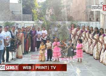 संत ज्ञानेश्वर विद्यालयात होळीनिमित्त वृक्ष संवर्धनाचा संकल्प