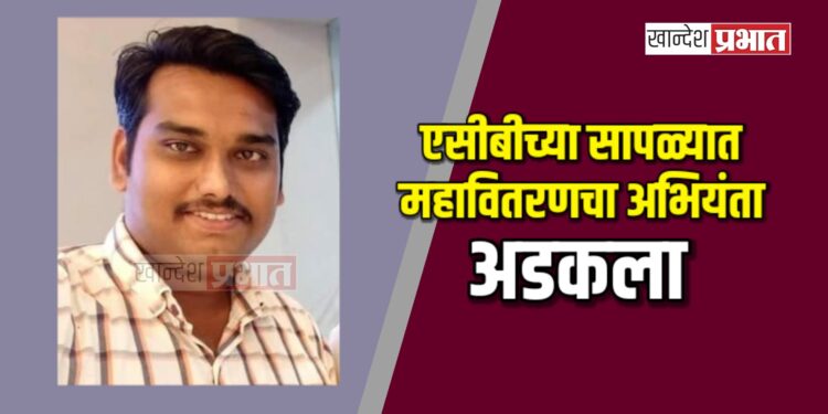 एसीबीच्या सापळ्यात महावितरणचा अभियंता अडकला