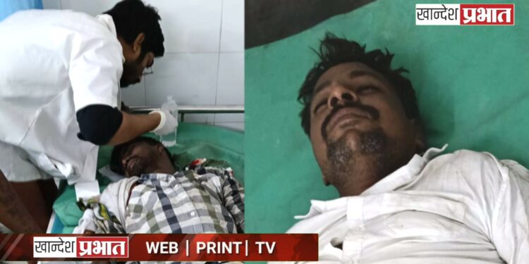 डिव्हायडरला दुचाकी धडकल्याने अपघात ; दोघे जखमी