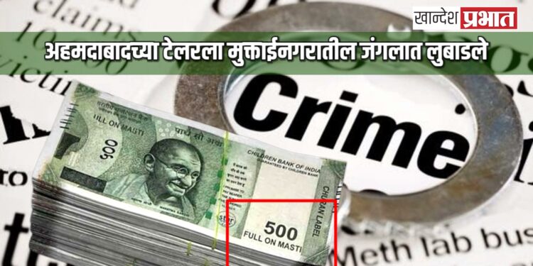 अहमदाबादच्या टेलरला मुक्ताईनगरातील जंगलात लुबाडले