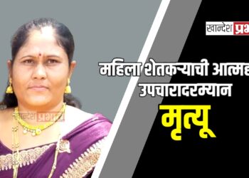 महिला शेतकऱ्याची आत्महत्या ; उपचारादरम्यान मृत्यू