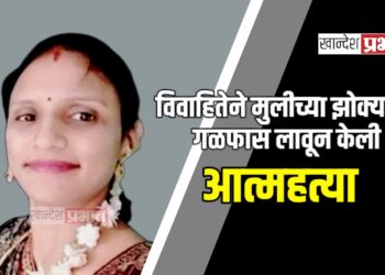 विवाहितेने मुलीच्या झोक्याला गळफास लावून घेत केली आत्महत्या