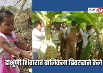 बालिकेला बिबट्याने केले ठार ; शेतकऱ्यांमध्ये भीतीसह संतापाचे वातावरण