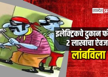 इलेक्ट्रिकचे दुकान फोडून २ लाखांचा ऐवज लांबविला ; जळगावातील घटना