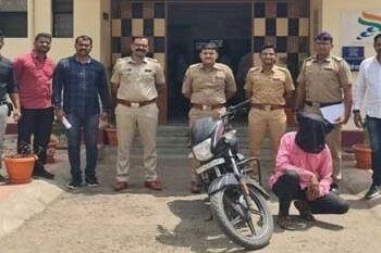 दुचाकी चोरी प्रकरणी एकास अटक ; अमळनेर पोलिसांची कामगिरी