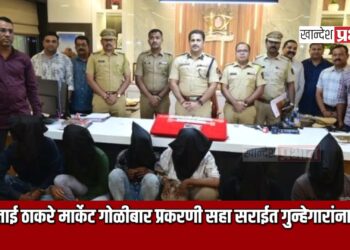 मिनाताई ठाकरे मार्केट गोळीबार प्रकरणी सहा सराईत गुन्हेगारांना अटक