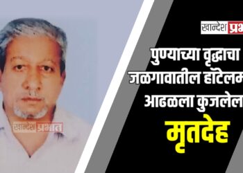 पुण्याच्या वृद्धाचा जळगावातील हॉटेलमध्ये आढळला कुजलेला मृतदेह