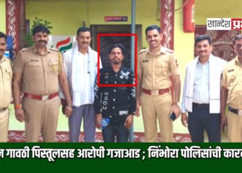दोन गावठी पिस्तूलसह आरोपी गजाआड ; निंभोरा पोलिसांची कारवाई