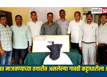 दहशत माजवण्याच्या तयारीत असलेल्या गावठी कट्टाधारीला अटक