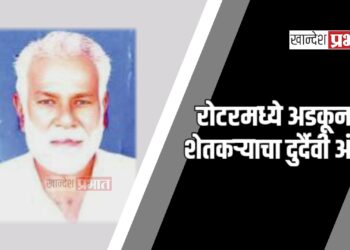 हृदयद्रावक! रोटरमध्ये अडकून शेतकऱ्याचा दुर्दैवी अंत; विल्हाळे गावात शोककळा