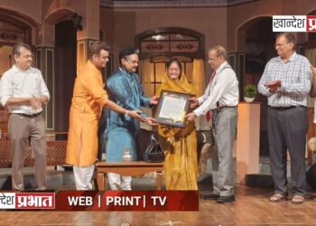 परिवर्तनतर्फे उत्कृष्ट संसद रत्न पुरस्काराबद्दल खा. स्मिता वाघ यांचा सत्कार