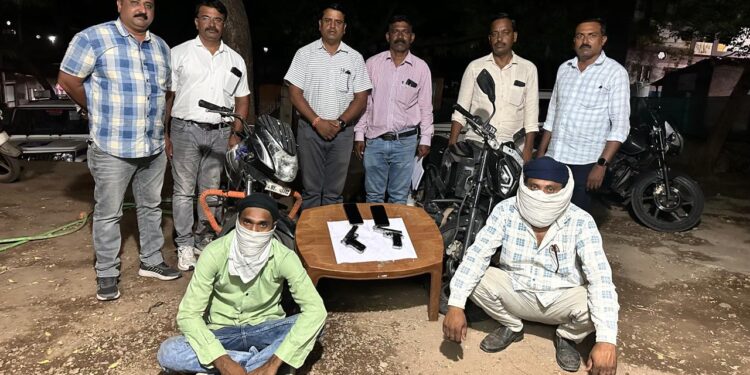 रावेरच्या जंगलात थरारक पाठलाग; मध्य प्रदेशातील गावठी कट्टे विक्रेते जेरबंद