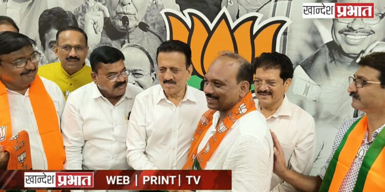 राष्ट्रवादी काँग्रेसला धक्का: डॉ. नितीन पाटील यांचा भाजपमध्ये प्रवेश