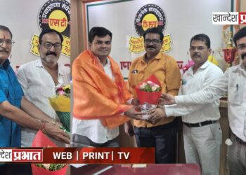 एसटी महामंडळ जळगाव विभागाच्या विभाग नियंत्रक पदी विजय गीते रुजू