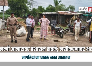 लम्पी आजारावर प्रशासन सतर्क; लसीकरणावर भर, नागरिकांना घाबरू नका आवाहन