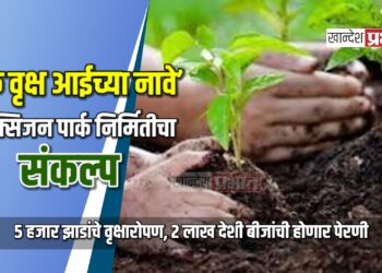 ‘एक वृक्ष आईच्या नावे’ : मोहाडी टेकडीवर ऑक्सिजन पार्क निर्मितीचा संकल्प