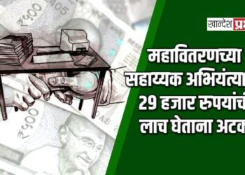 महावितरणच्या सहाय्यक अभियंत्याला २९ हजार रुपयांची लाच घेताना अटक