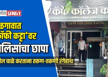 जळगावात ‘कॉफी कट्टा’वर पोलिसांचा छापा, अश्लील चाळे करताना तरूण-तरूणी रंगेहाथ