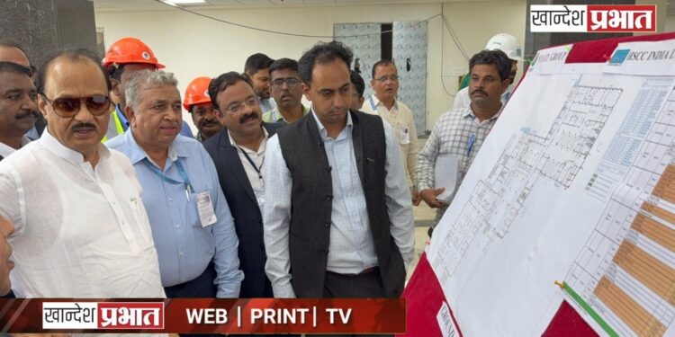 अजित पवारांकडून जळगावच्या मेडिकल हबची पाहणी; उत्तर महाराष्ट्रासाठी ‘गेम चेंजर’ ठरेल प्रकल्प