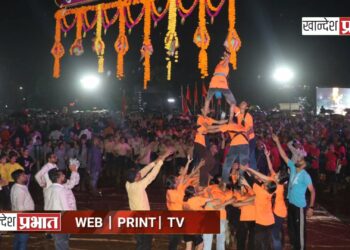 महिलांच्या शौर्याला सलाम! जळगावात महिला दहीहंडीचा थरार