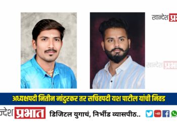 नशिराबादच्या राजमुद्रा ग्रुप गणेश मंडळाच्या अध्यक्षपदी नितीन नांदुरकर, सचिवपदी यश पाटील